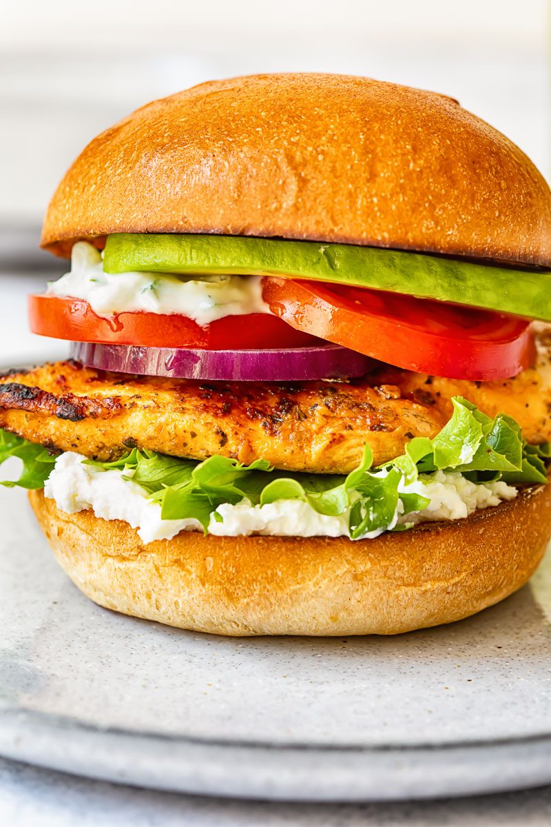 Lebanese chiken Burger