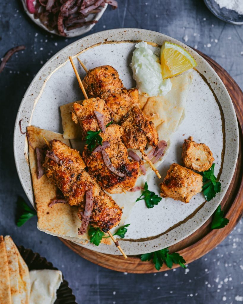 Chicken Tawouk Plate
